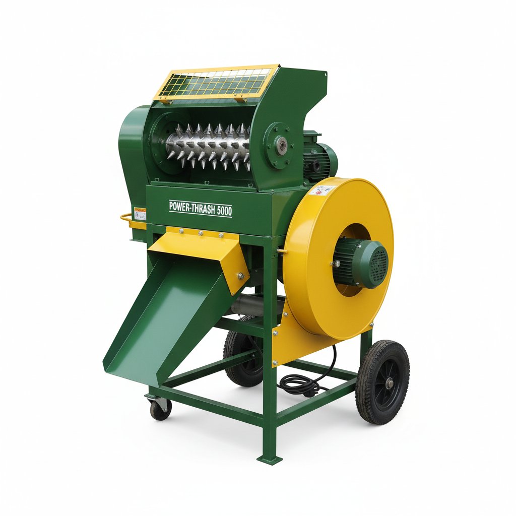 Multi-Crop Thresher (5HP Motor)