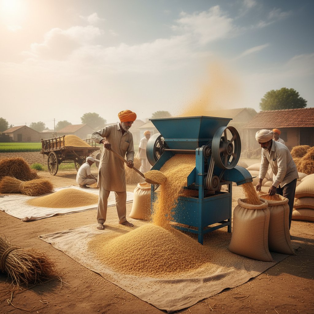 Electric Grain Winnower (2HP) view 3