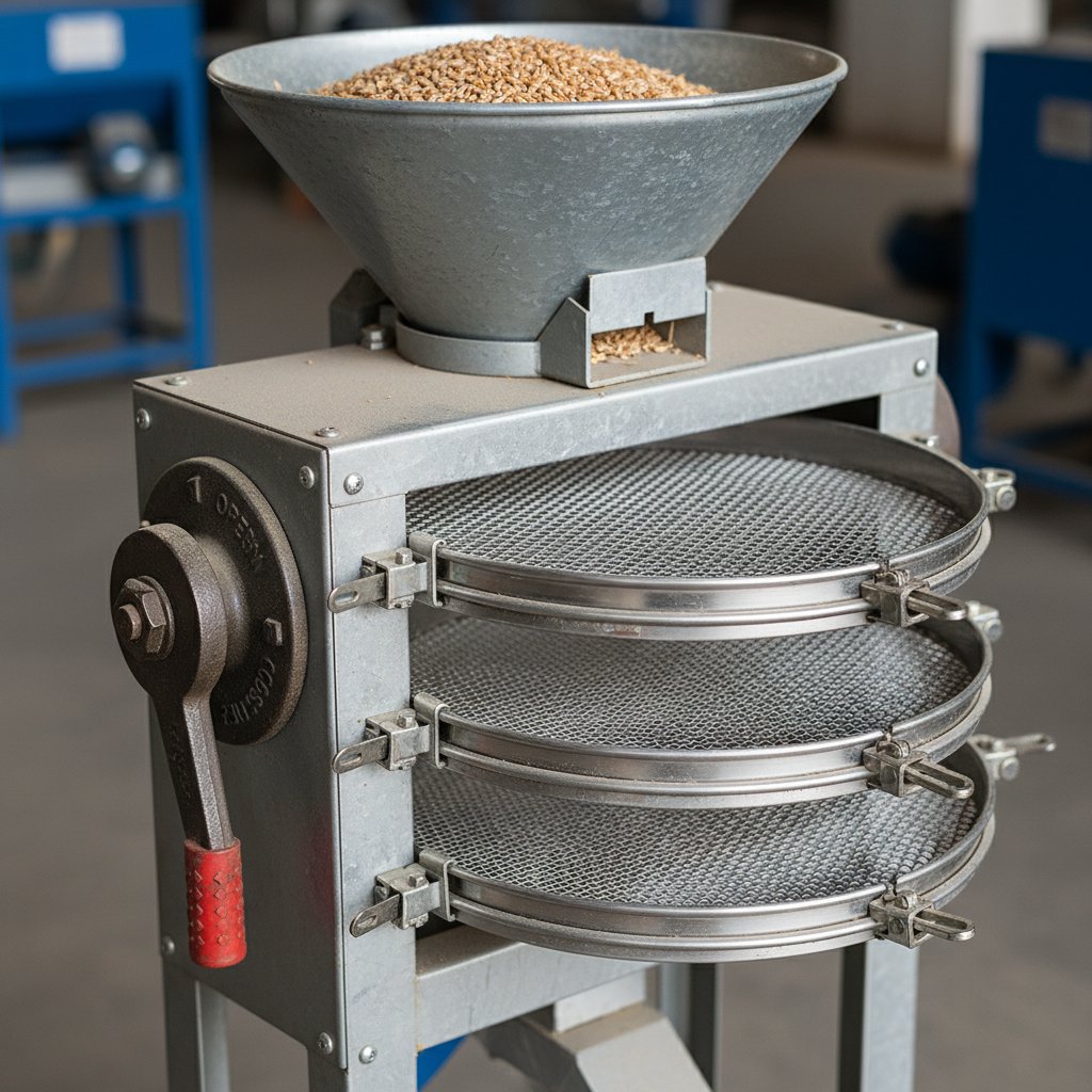 Electric Grain Winnower (2HP) view 2