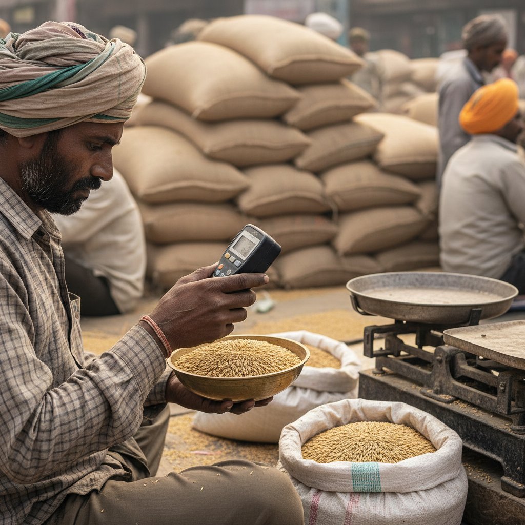 Portable Grain Moisture Meter view 3