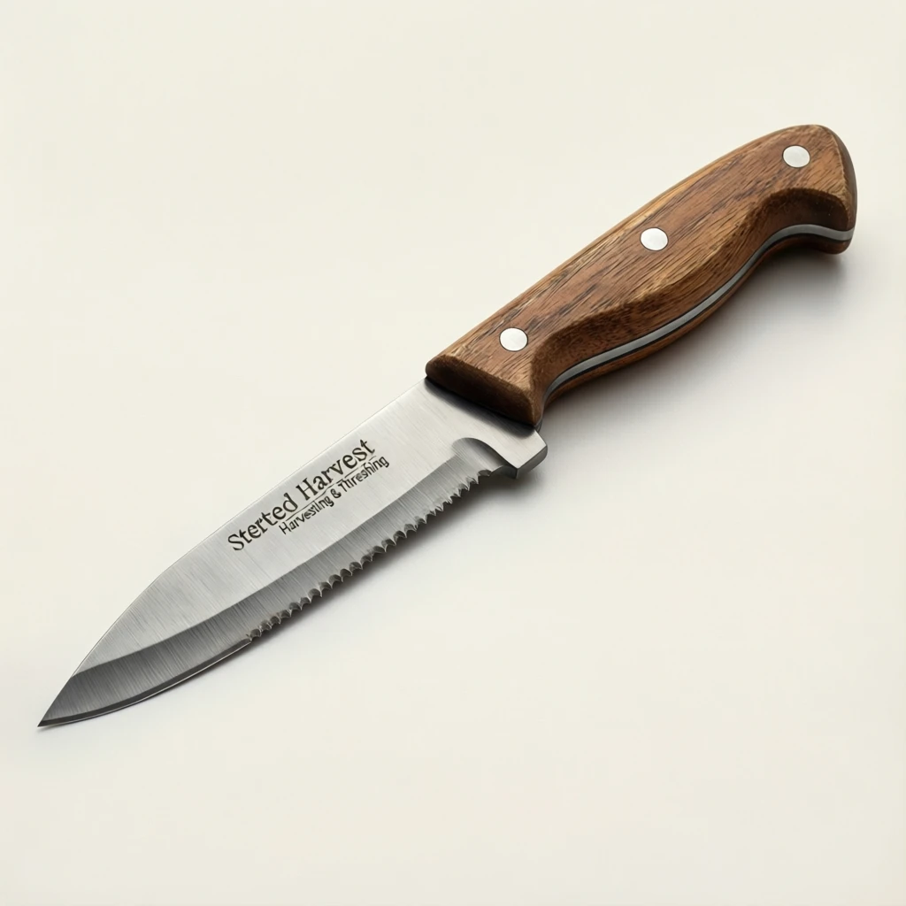 Serrated Harvest Knife