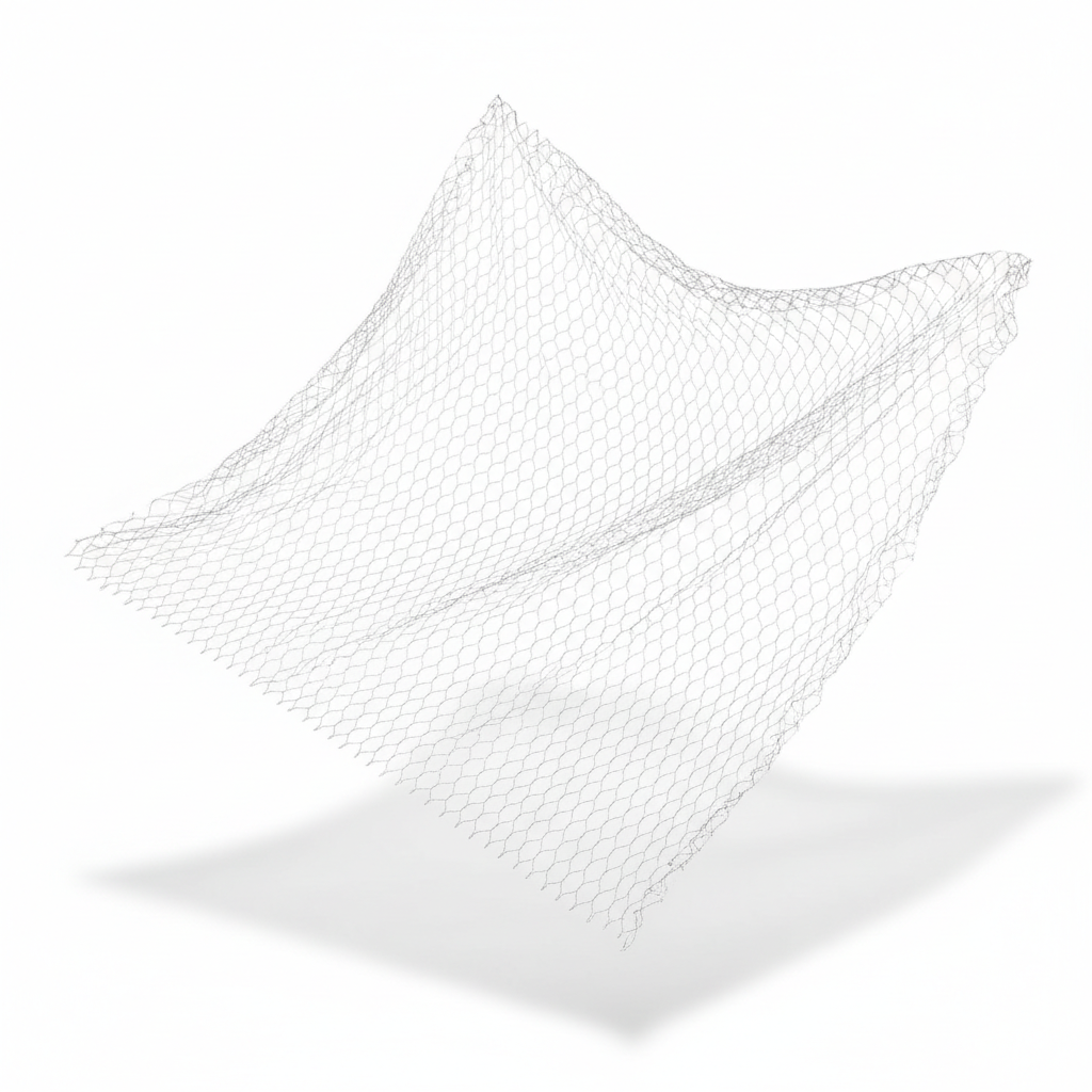 Anti-Bird Net - Transparent (4m × 5m)