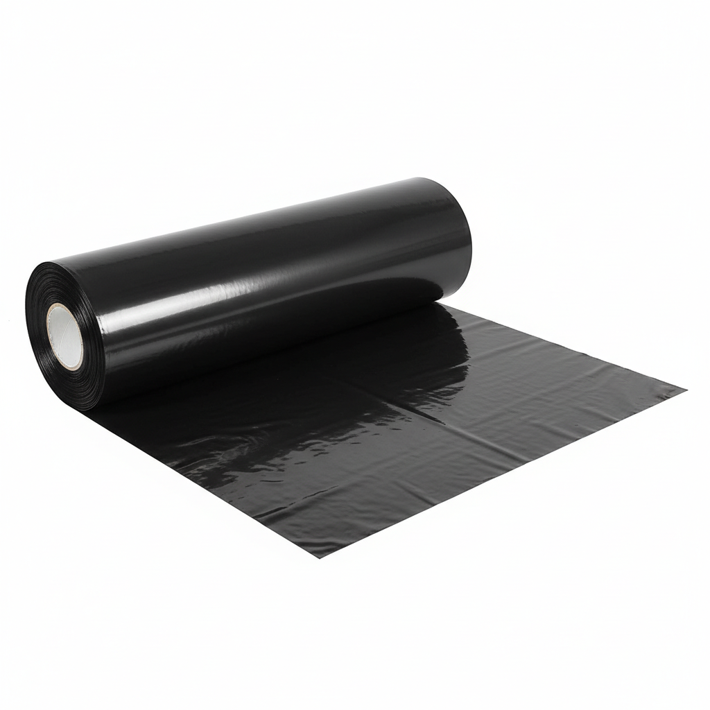 Black Mulch Film - 25 Micron (1.2m × 400m)