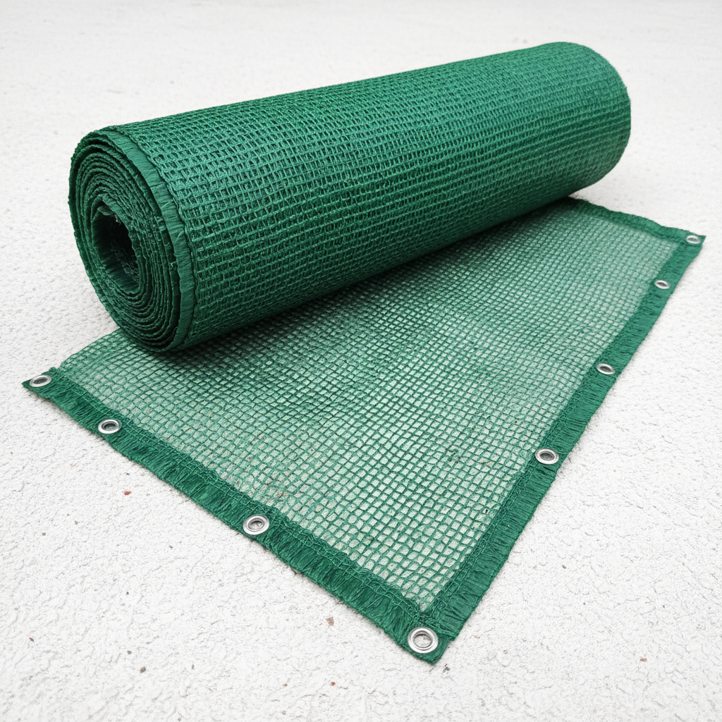 Green Shade Net - 50% Density (3m × 5m)