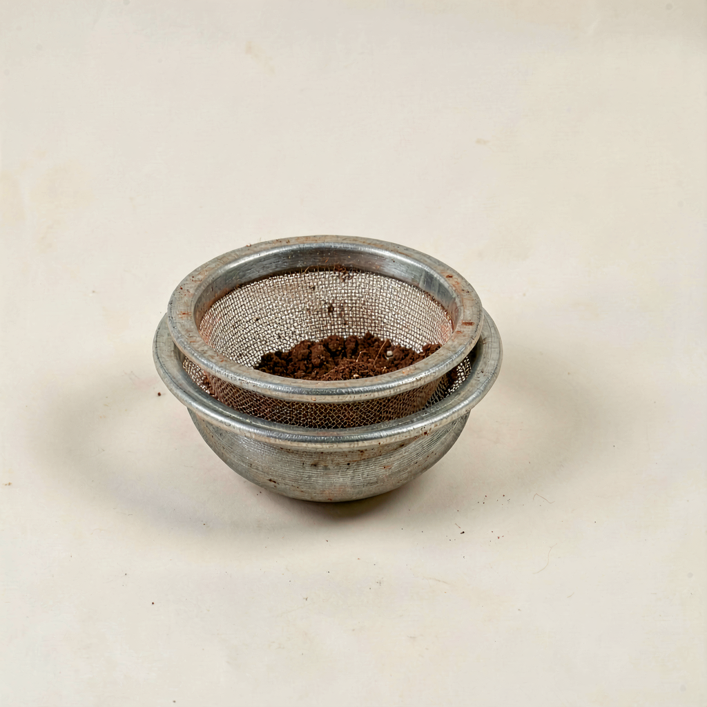 Soil Sieve Set - 3 Mesh Sizes