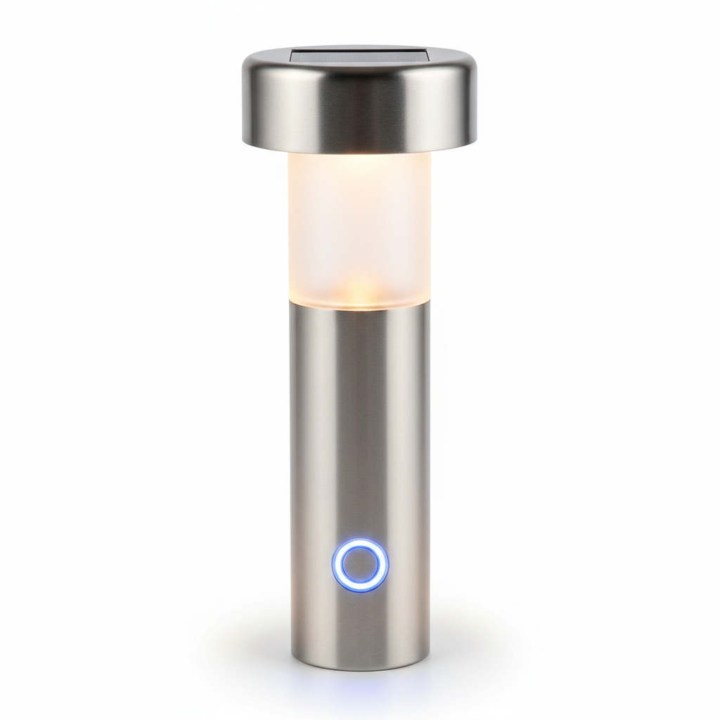 Solar Garden Light with Moisture Sensor