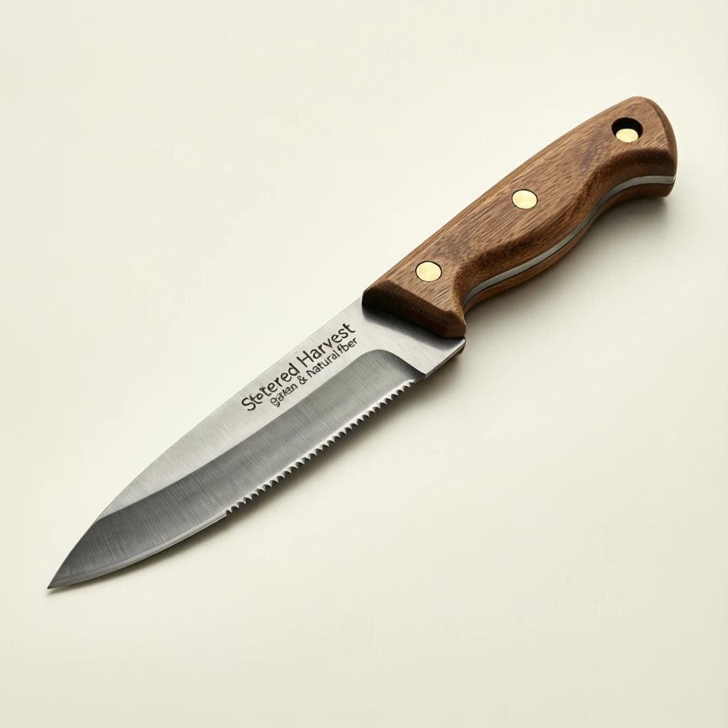 Serrated Harvest Knife