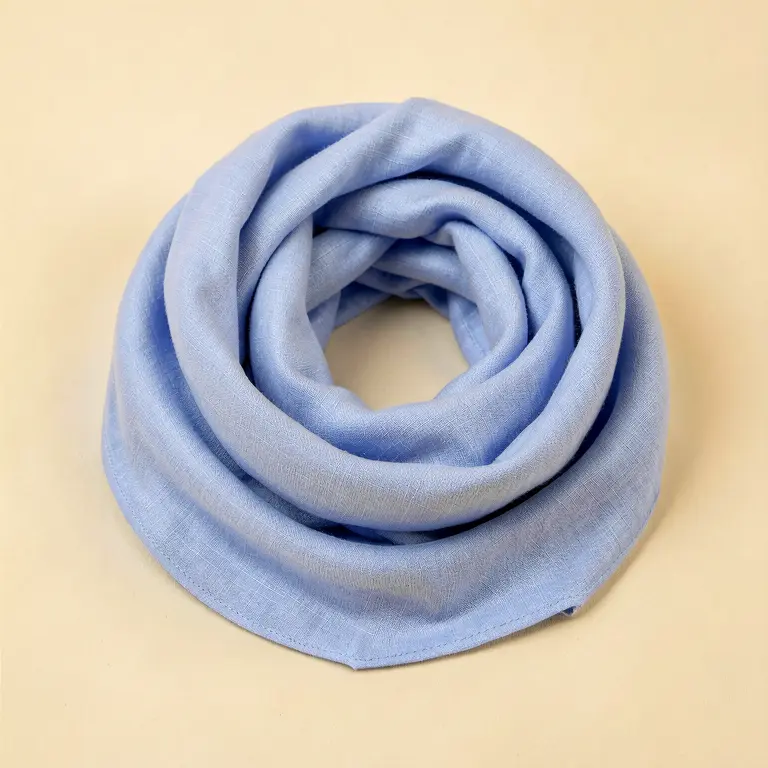 Cotton Scarf Blue