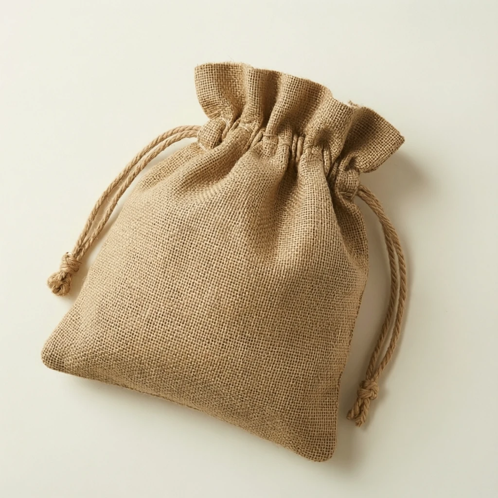 Jute Potli Bag Natural