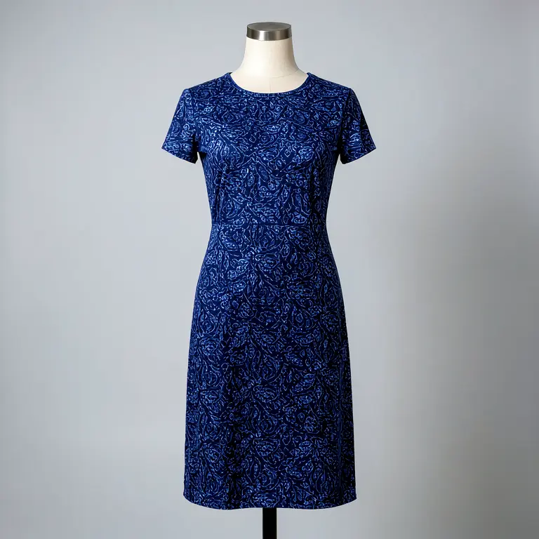 Printed Tunic Blue