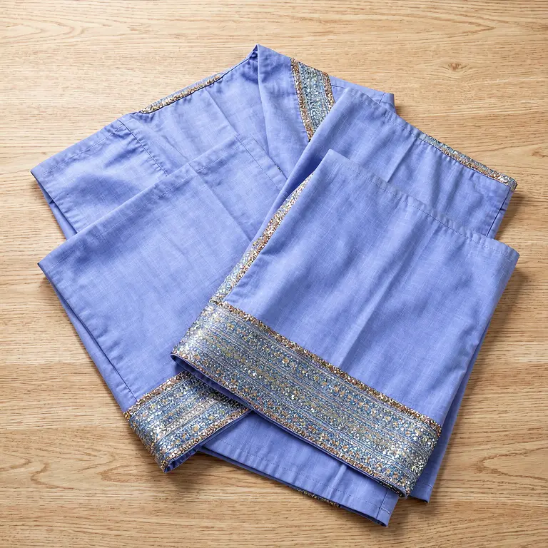 Festive Co-ord Set Blue