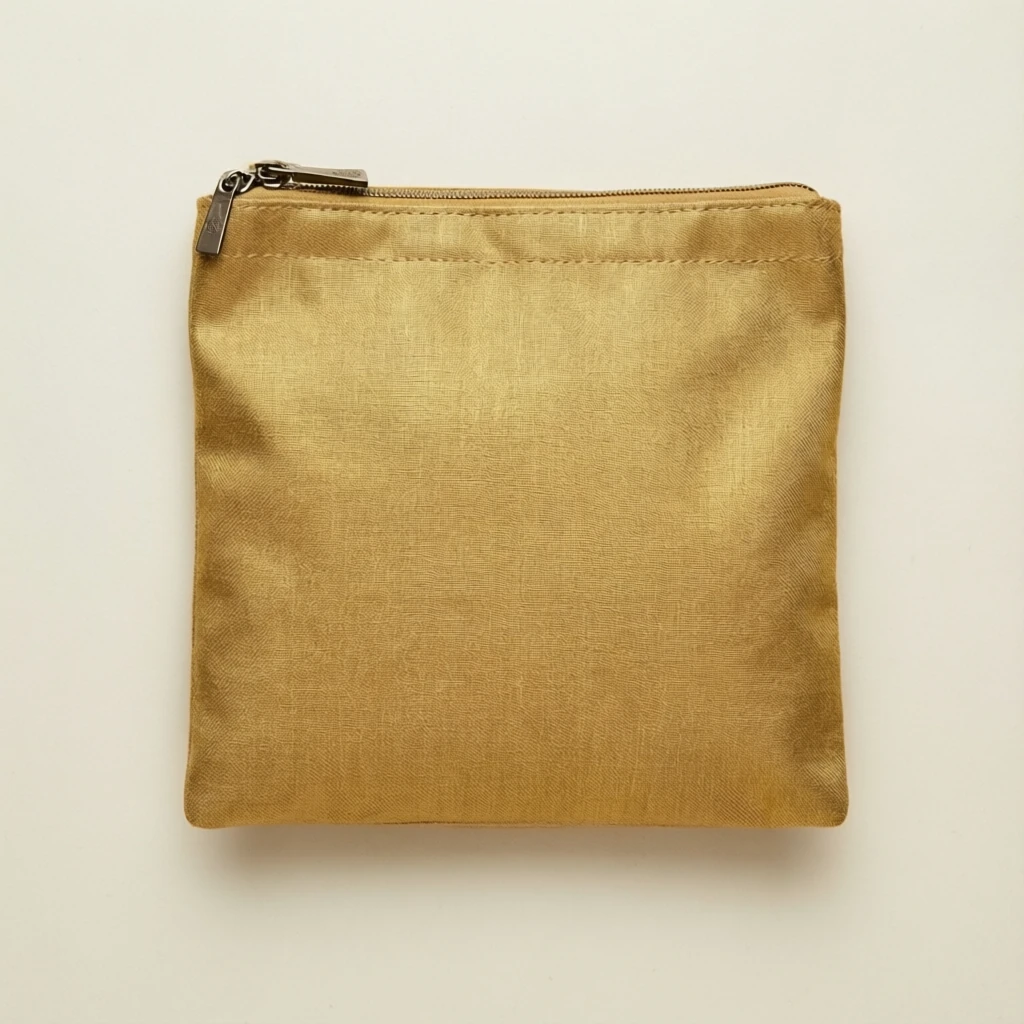 Cotton Potli Bag Gold