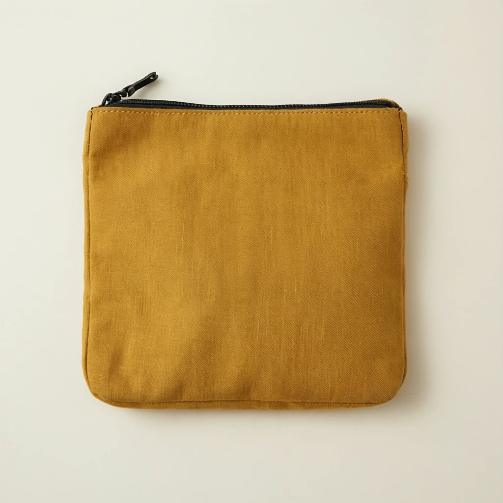 Cotton Potli Bag Mustard