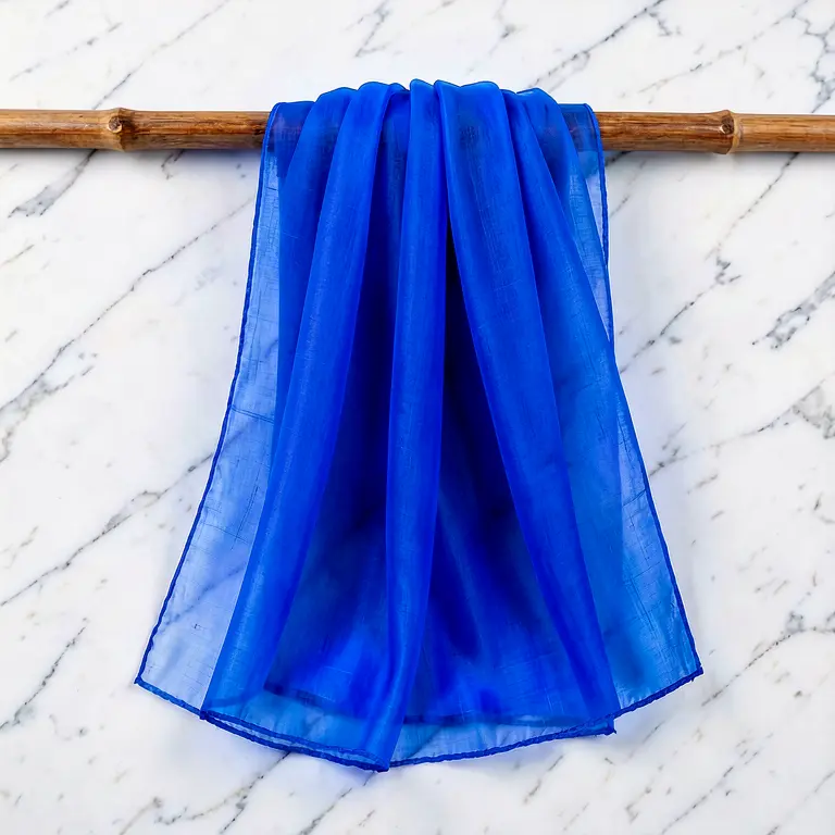 Lightweight Jamdani Dupatta Blue