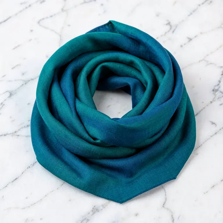 Ethnic Scarf Blue