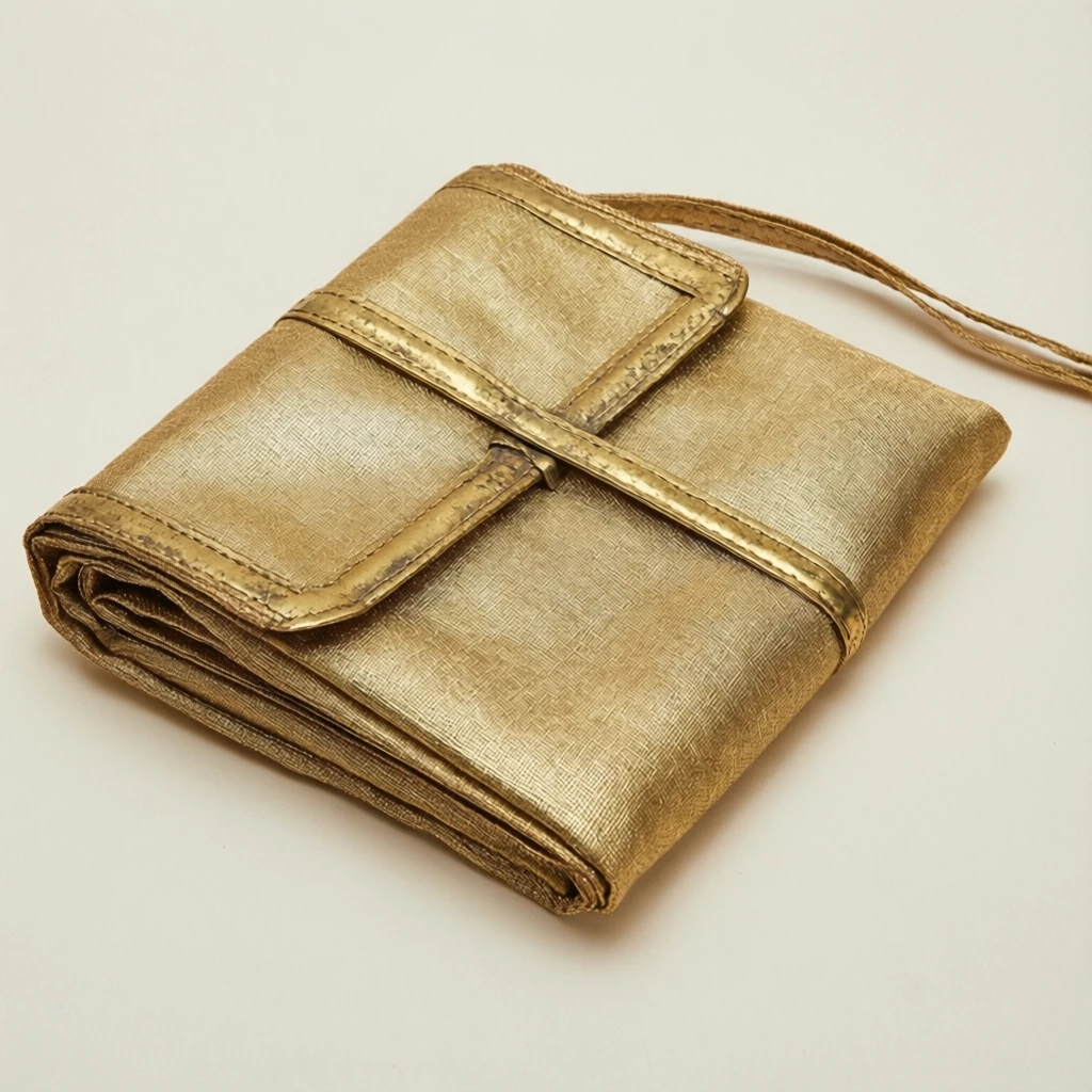 Oxidized Metal Potli Bag Gold