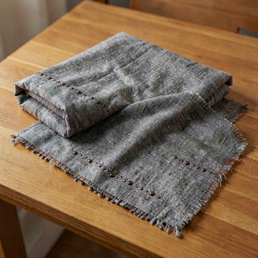 Handloom Stole - Grey