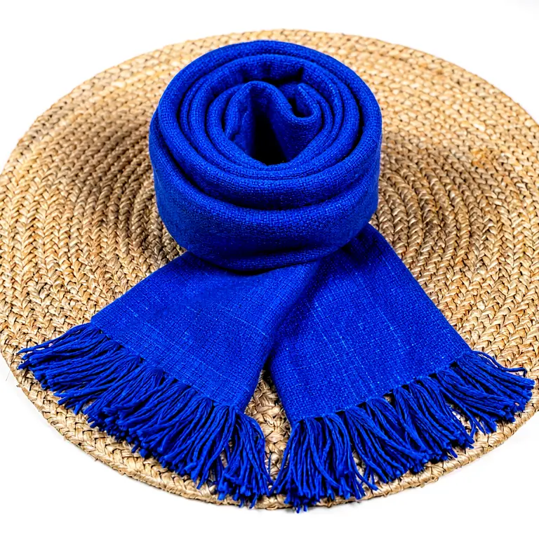 Handloom Stole Blue