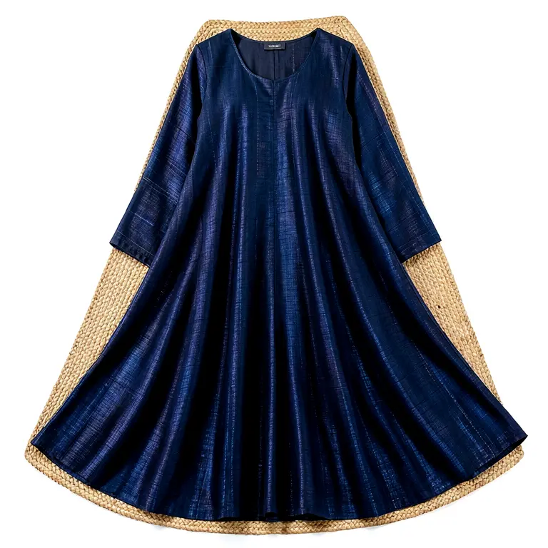 Handloom Kaftan Blue