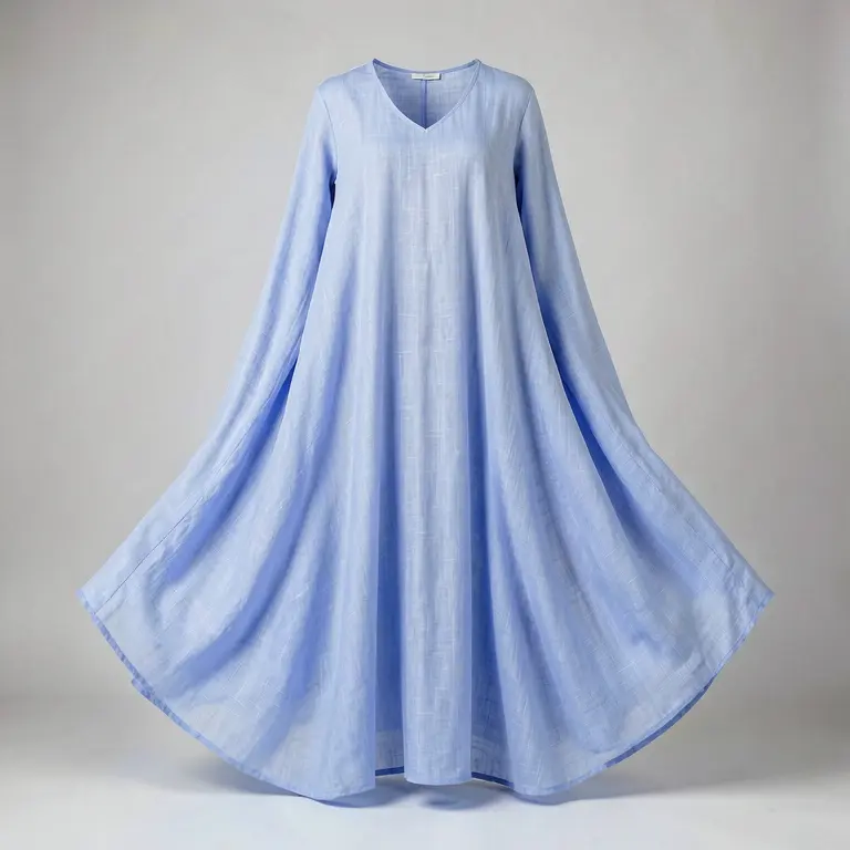 Lightweight Kaftan Blue