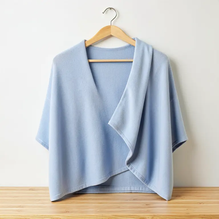 Ethnic Shrug Blue