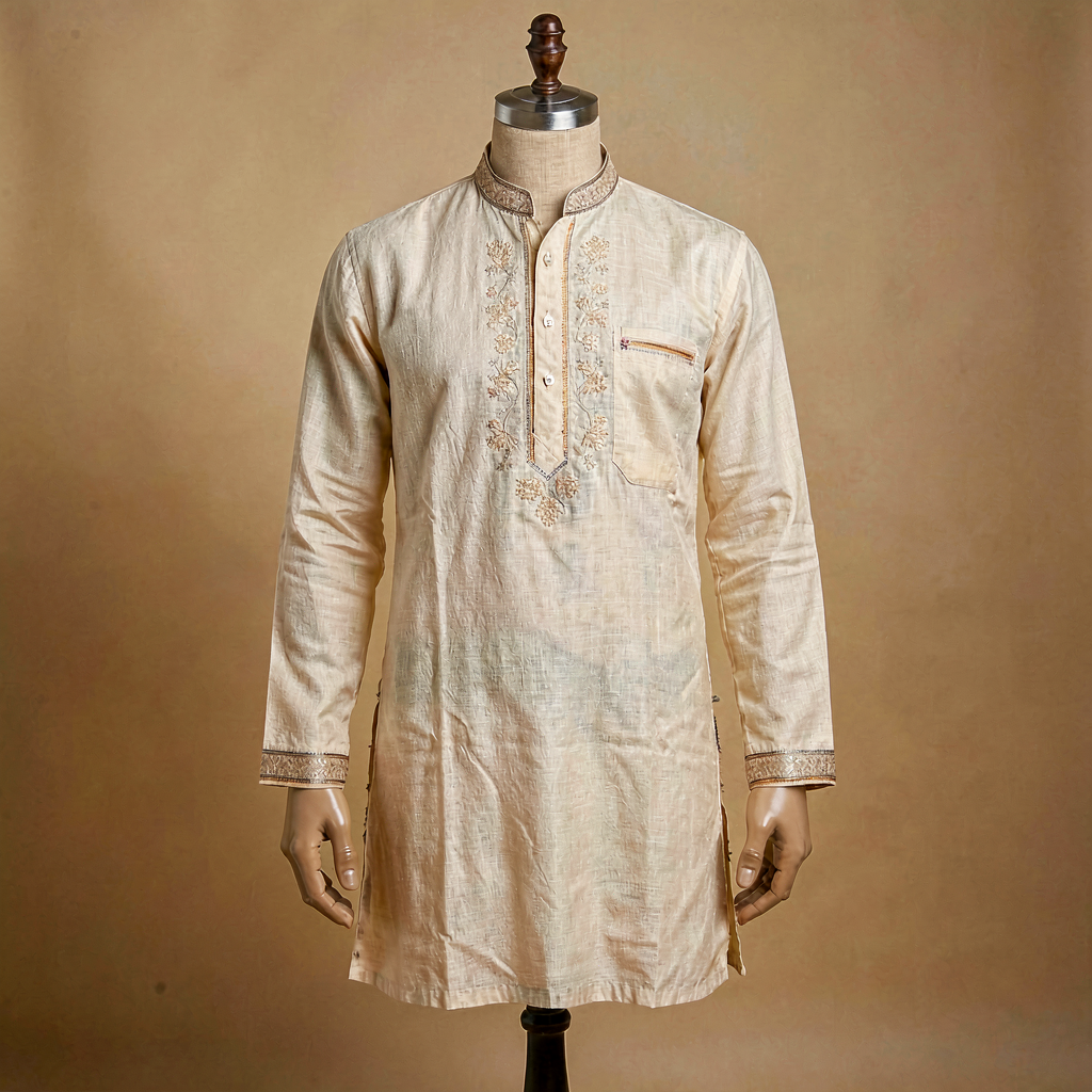 Handloom Shirt - Ecru