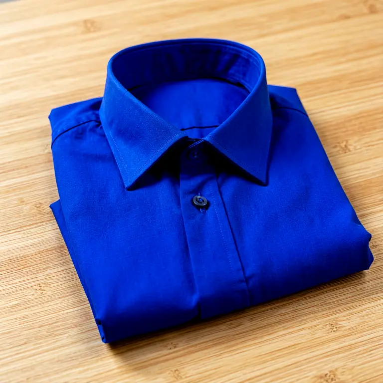 Cotton Cotton Shirt Blue