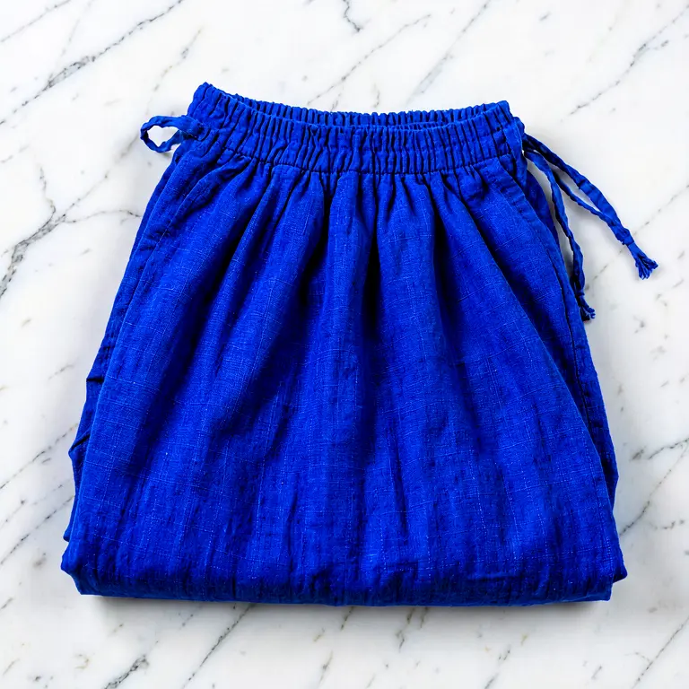 Handloom Petticoat Blue