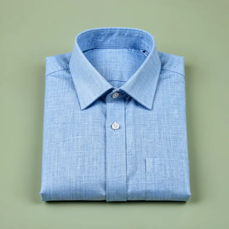 Daily Cotton Shirt Blue