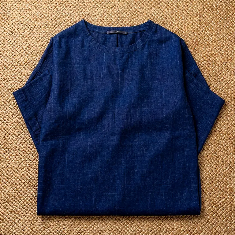 Daily Blouse Piece Blue