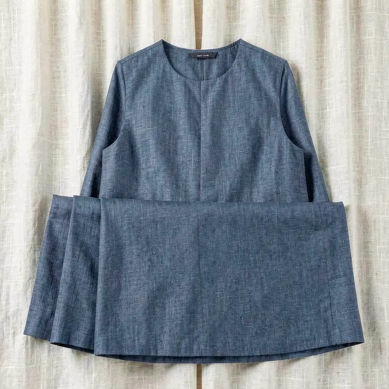 Ethnic Blouse Piece Blue