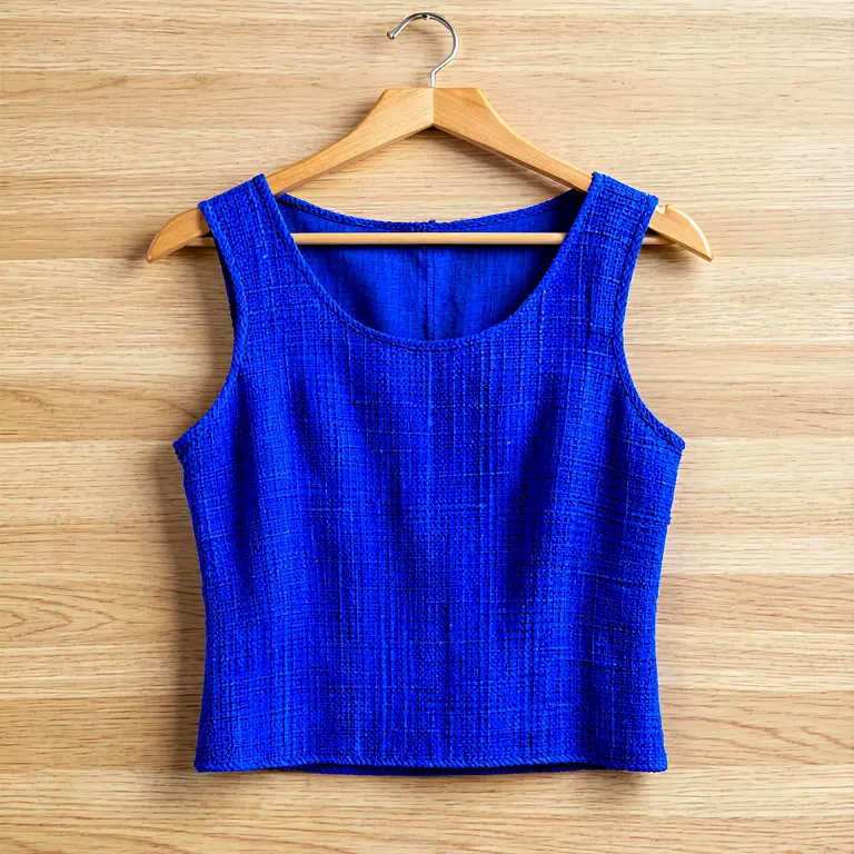 Handloom Western Top Blue - Image 1