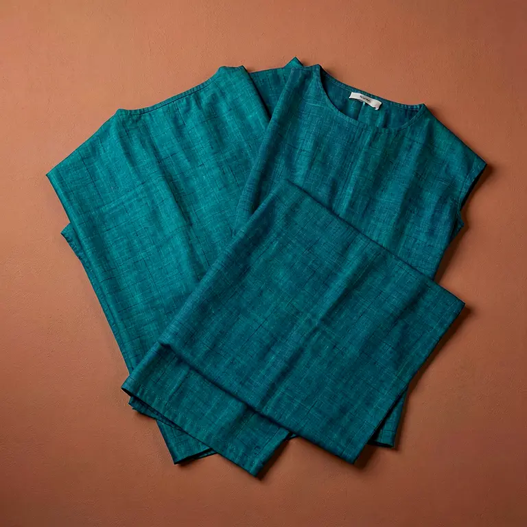 Daily Salwar Set Blue - Image 1