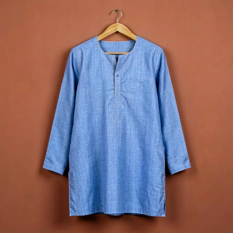 Daily Men Kurta Blue - Image 1