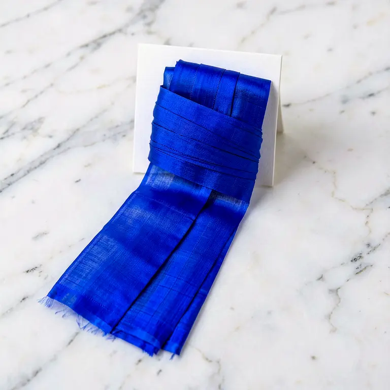 Lightweight Saree Fall Blue - Image 1