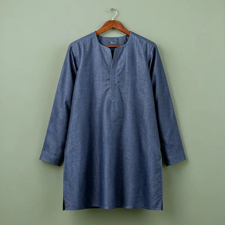 Ethnic Kids Kurta Blue - Image 1