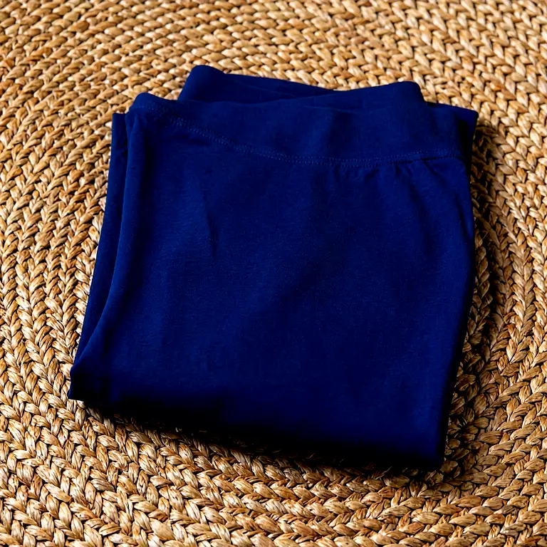 Cotton Leggings Blue