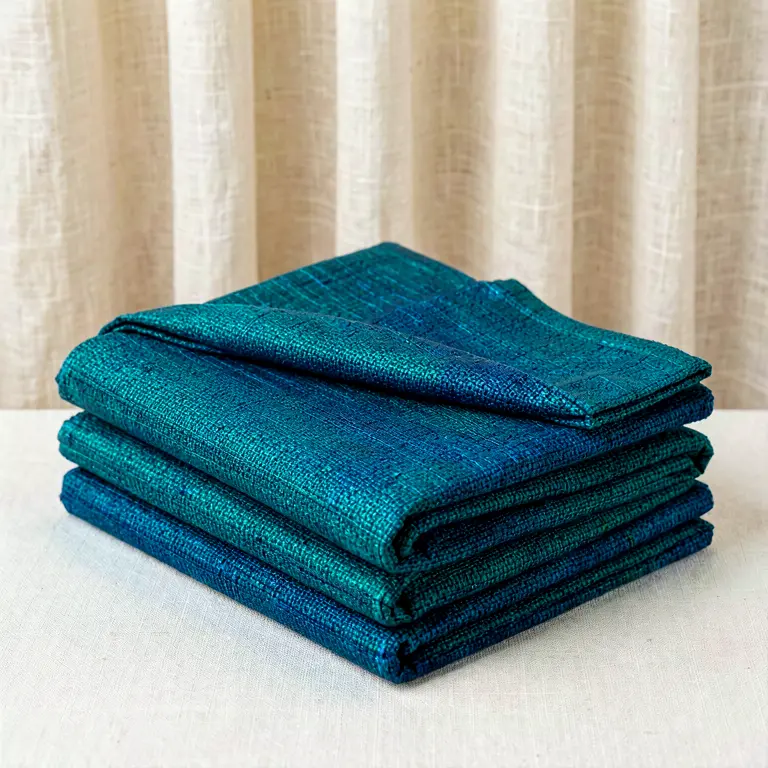 Handloom Dress Material Blue