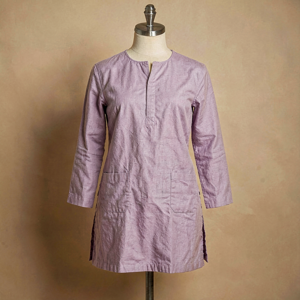 Cotton Co-ord Set - Lilac