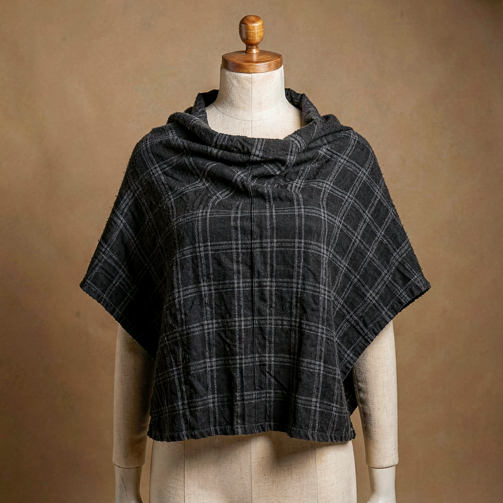 Cotton Shrug - Checks