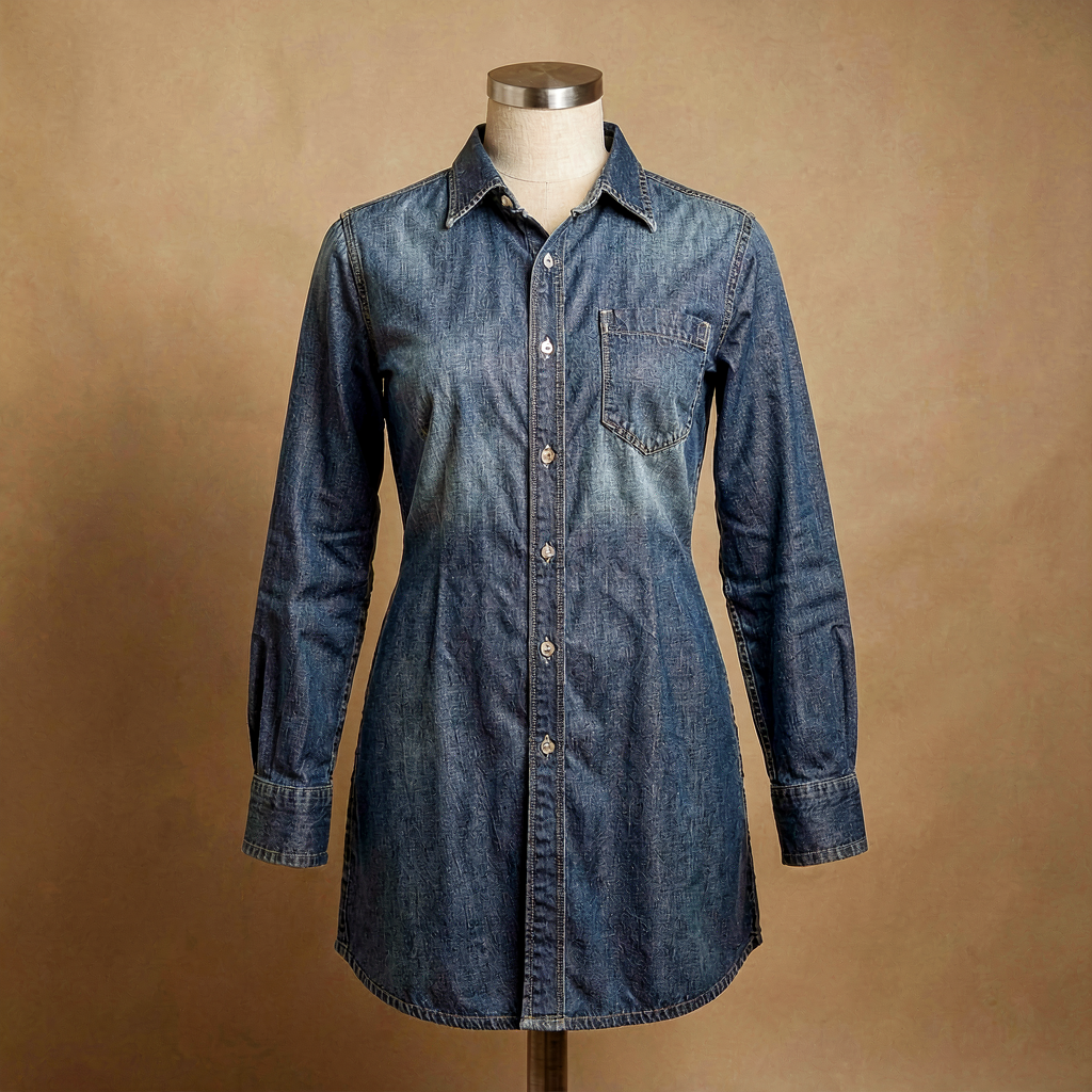 Denim Shirt Dress