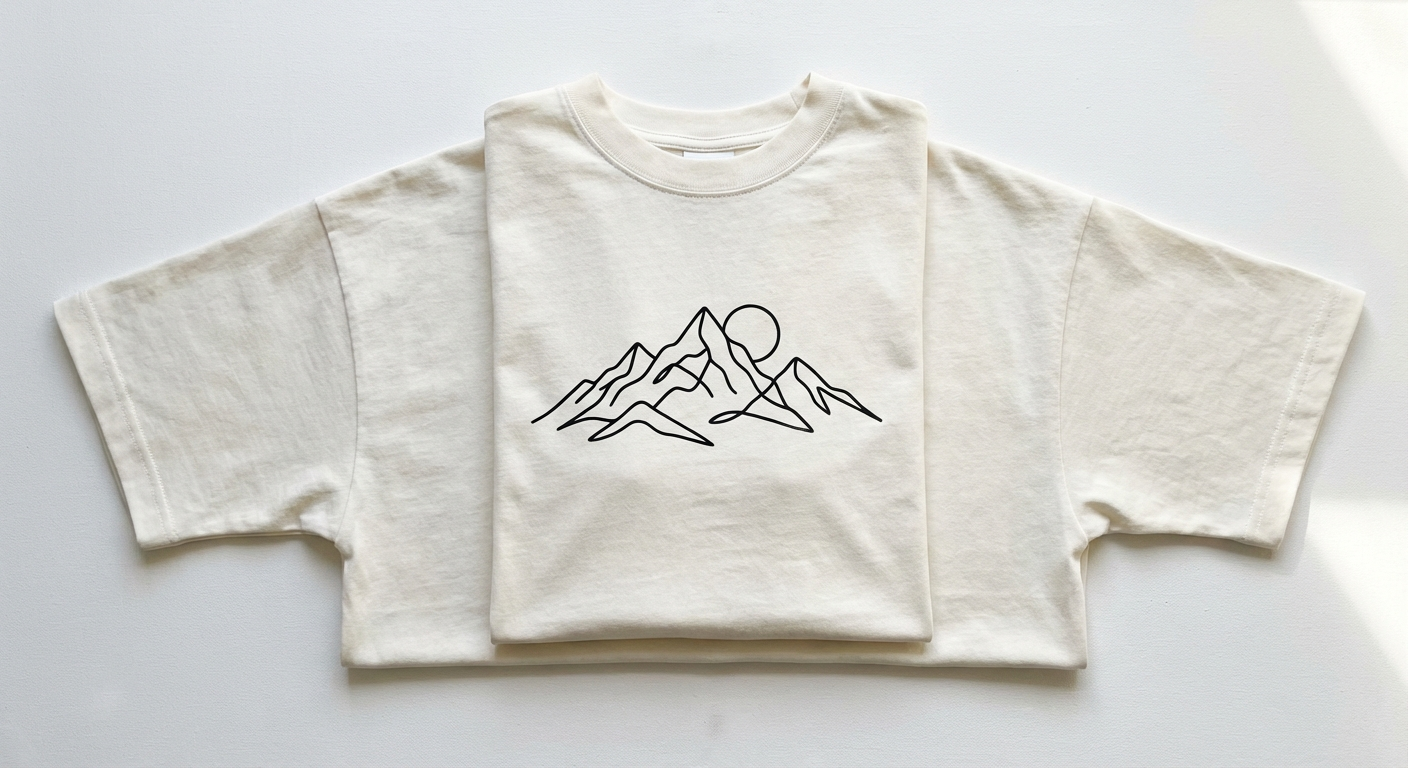 Oversized Graphic T-Shirt — Off-White