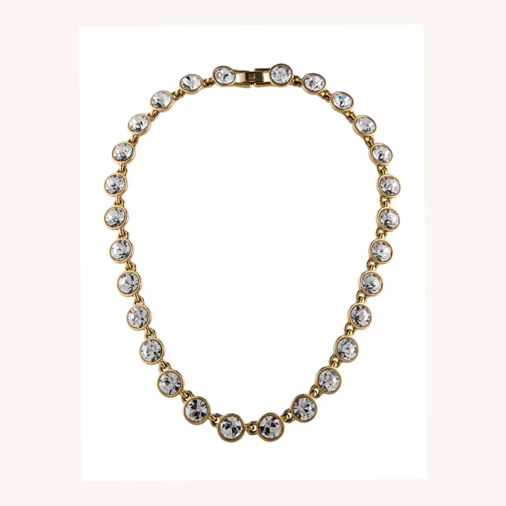Crystal Collar Necklace - View 1