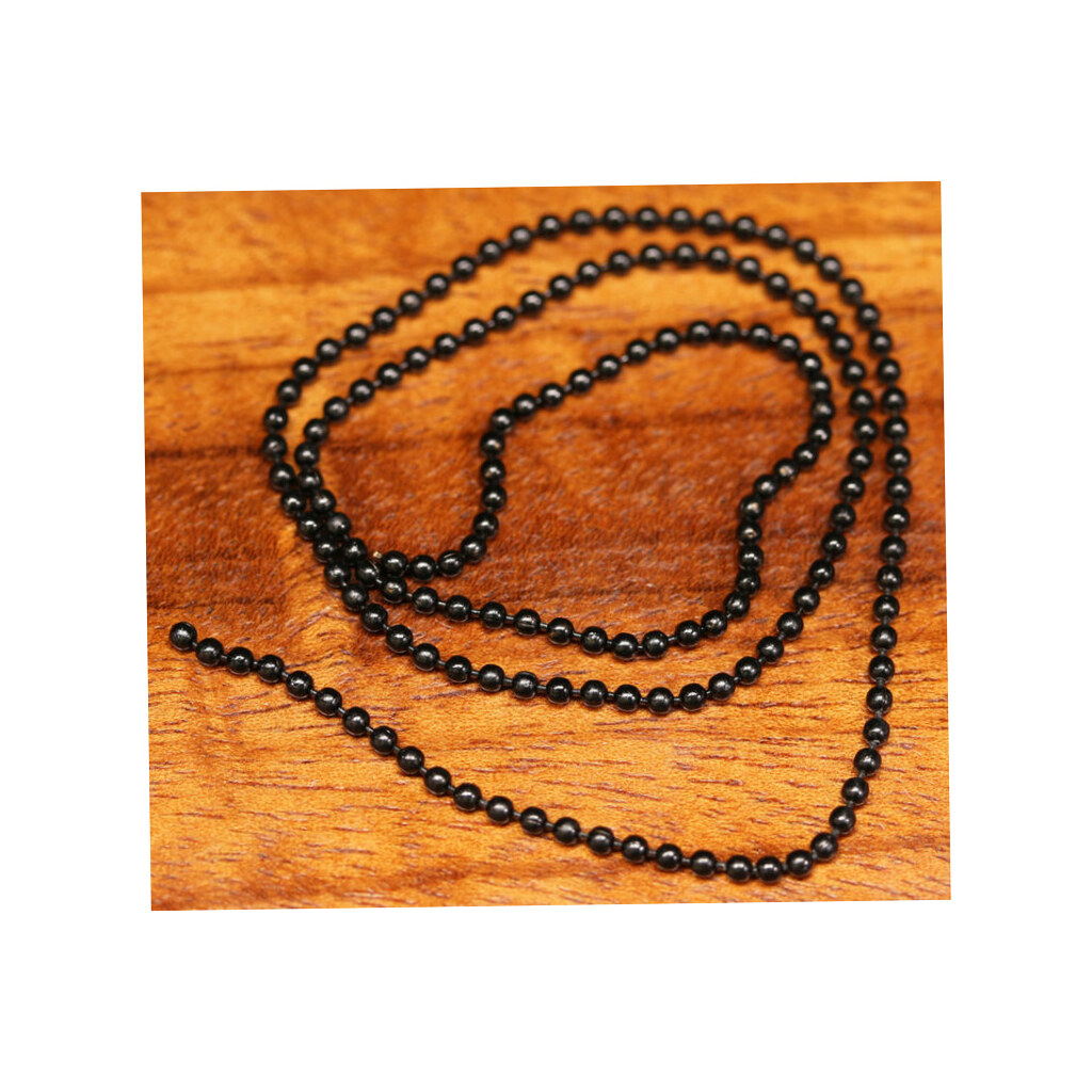 Black Bead Chain - View 1