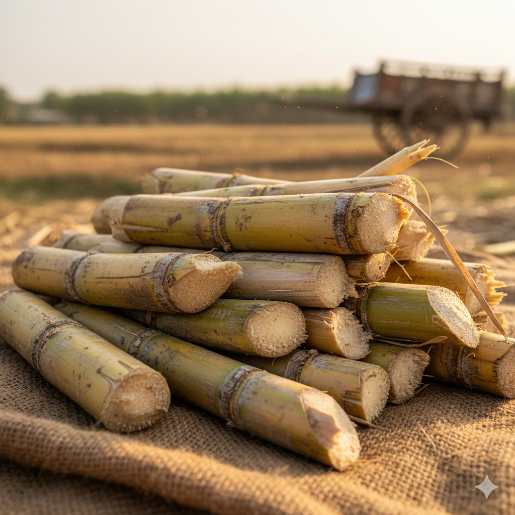 Fresh Sugarcane