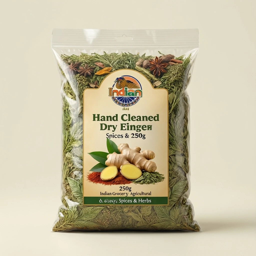 Hand Cleaned Dry Ginger 250g
