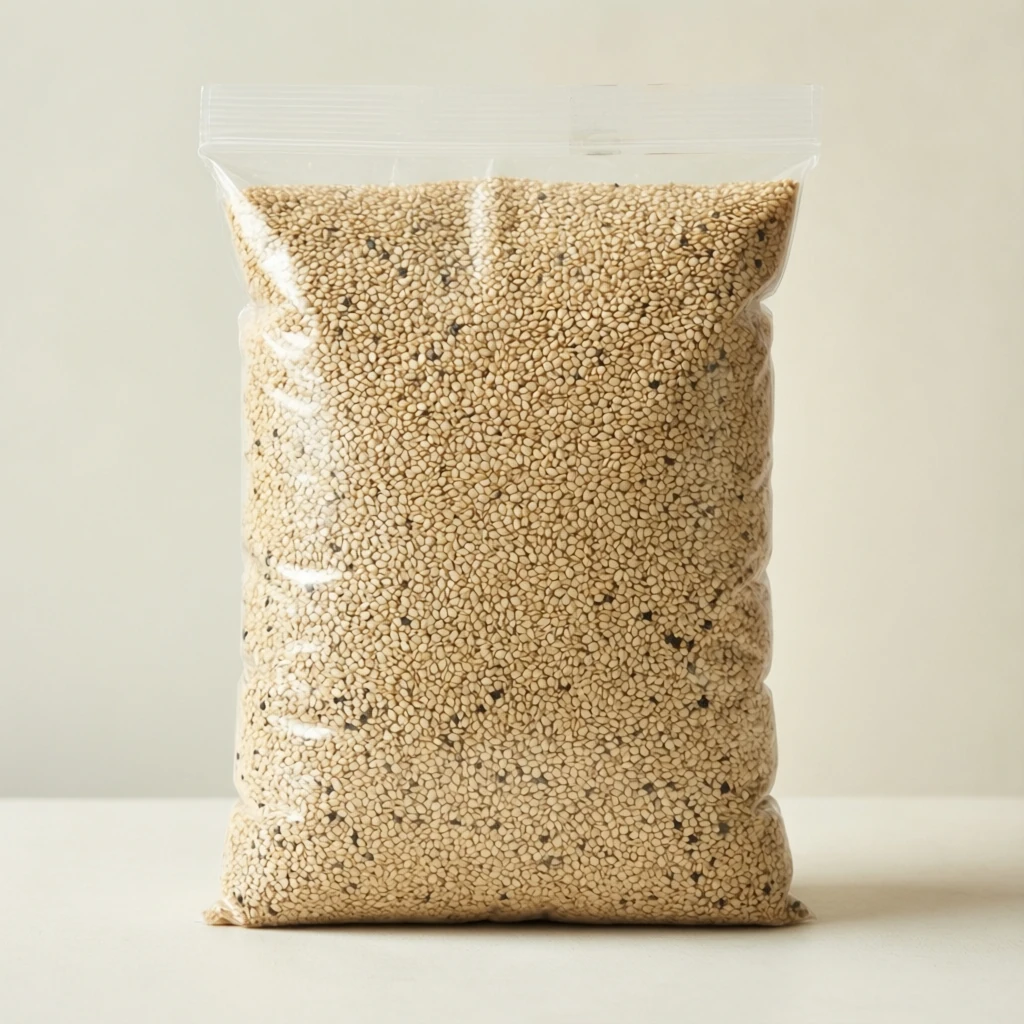 Hand Cleaned White Sesame Seeds 250g