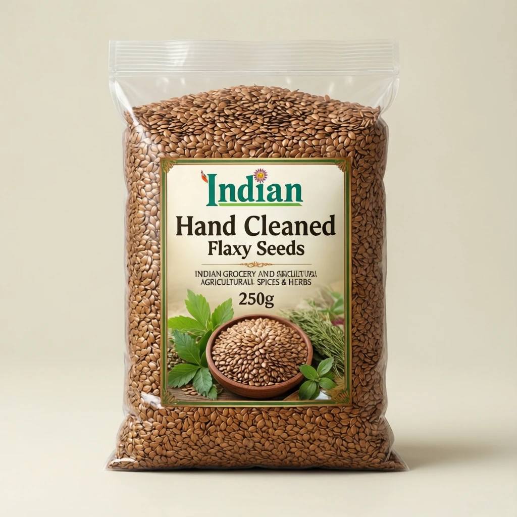 Hand Cleaned Flax Seeds 250g