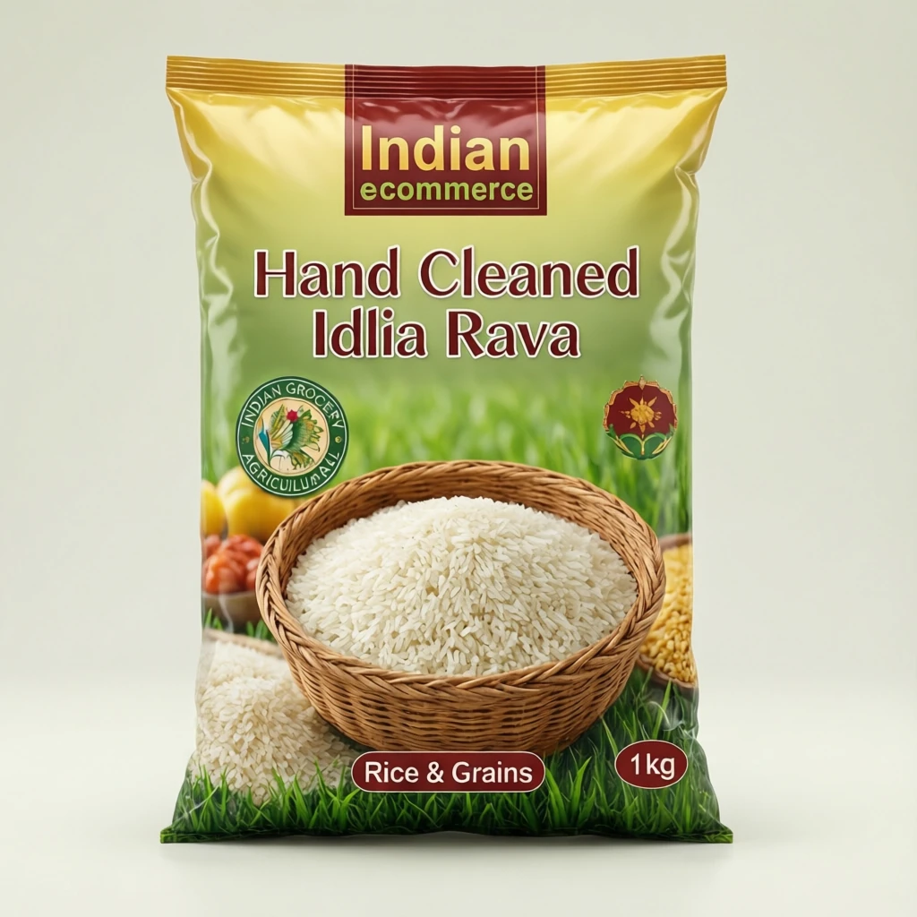 Hand Cleaned Idli Rava 1 kg